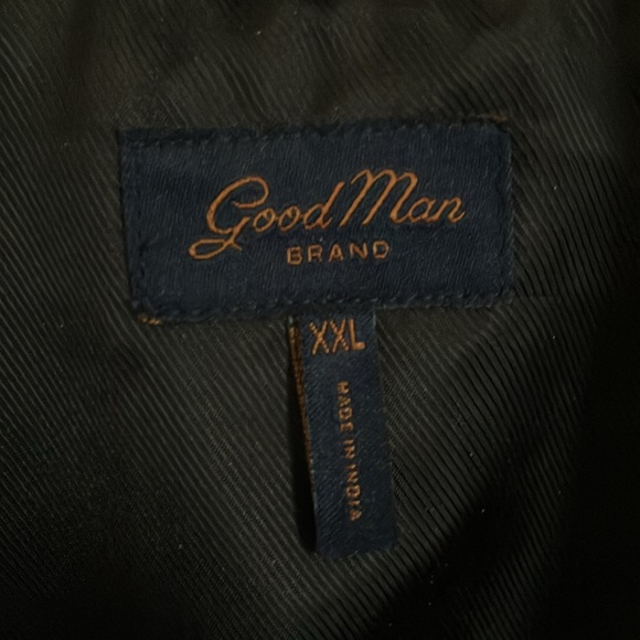 Good Man black suede jacket XXL... never worn - Picture 2 of 4